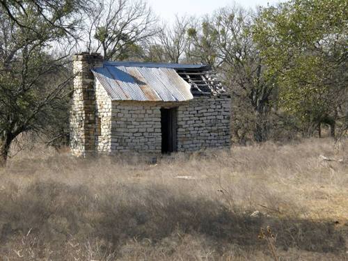 Hamilton County Tx Abandoned Rock House