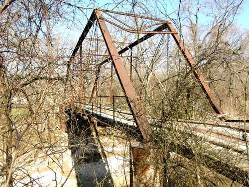 Hamilton County Closed CR210 Bridge, Texas