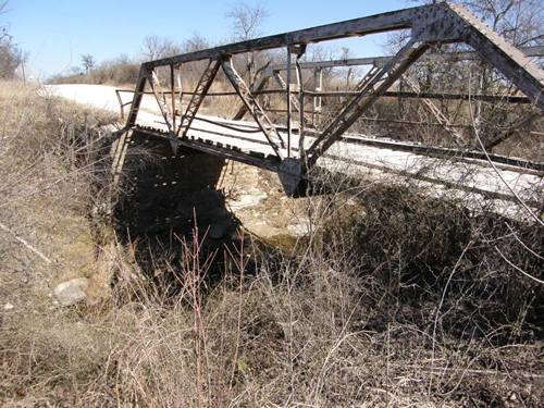 Hamilton County Texas CR617 Pony Truss Bridge