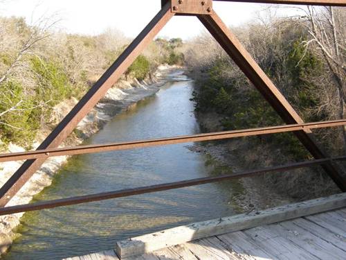 Bosque County TX CR4105 Pony Bridge