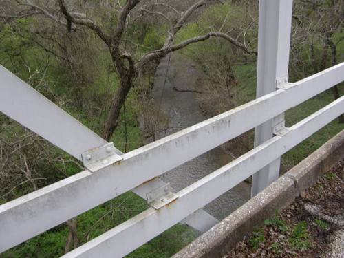 Caldwell County TX 1931 Plum Creek Bridge in Luling 