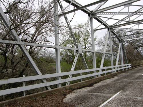 Caldwell County TX 1931 Plum Creek Bridge in Luling 