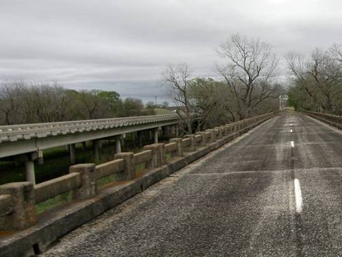 Caldwell County TX 1931 Plum Creek Bridge in Luling 