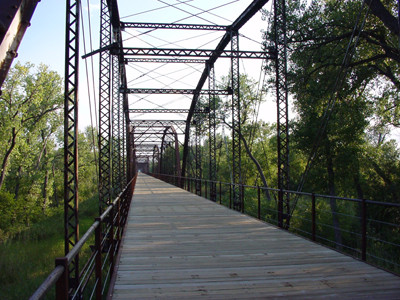 Canadian River Wagon Bridge, Canadian, Texas