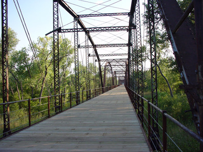 Canadian River Wagon Bridge, Hemphill County, Texas Panhandle