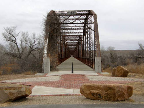 Canadian TX - Canadian River Wagon Bridge