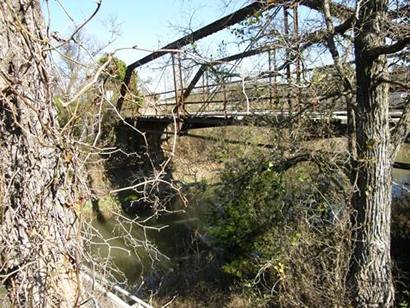 East Sweden Pony Truss Bridge Texas