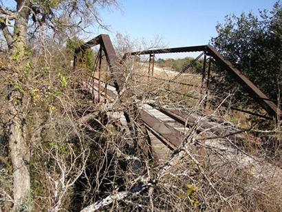 East Sweden Pony Truss Bridge Texas