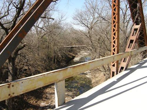 Erath County TX North Pony bridge off CR270 