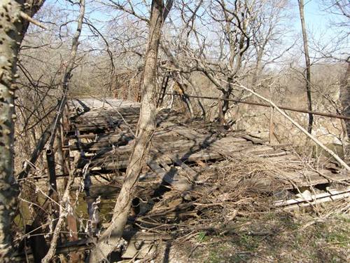 Erath County Tx South pony bridge off CR270 