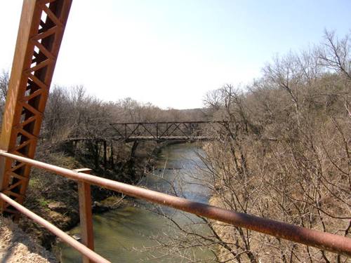 Erath County Tx South pony bridge off CR270 