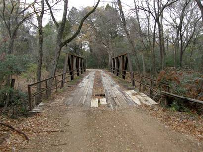 Falls County TX - 1900 Wood Pony Bridege on CR268