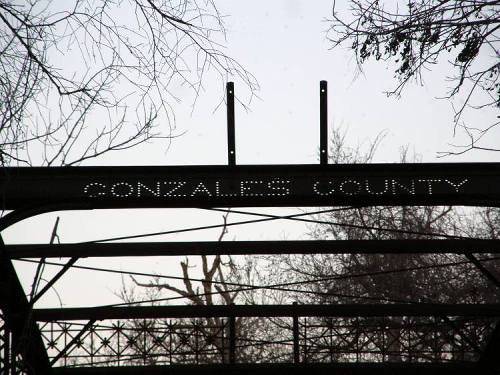 Gonzales County,  Slayden TX - 1915 Thru Truss Bridge