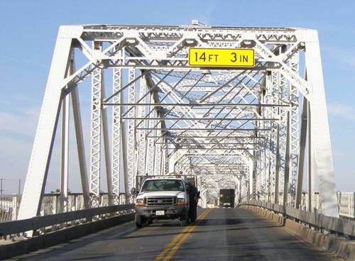Crossing Roy Inks Bridge, Llano Texas