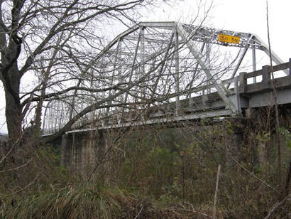 Comal County  TX US281 Guadalupe River Thru Truss Bridge