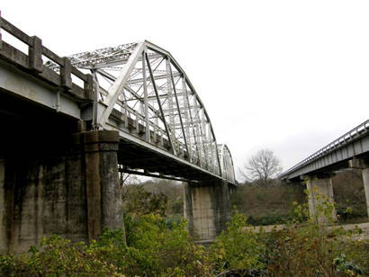 Comal County  TX US281 Guadalupe River Thru Truss Bridge