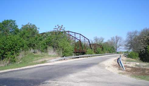 County Road 366 Williamson County bridge Texas
