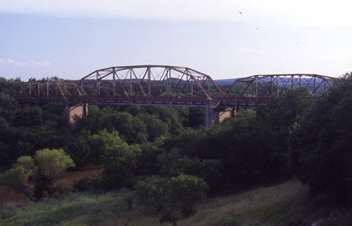 Winchell Bridge over Colorago River, Texas