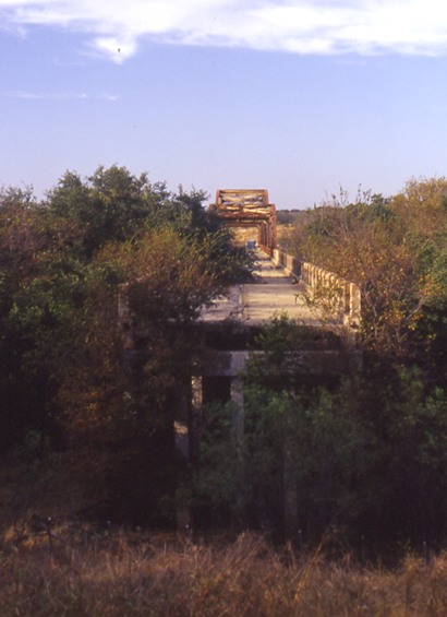 Winchell Bridge over Colorago River, Texas