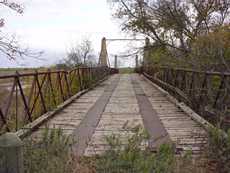 Brazos River Suspension Bridge