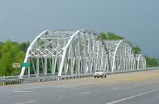 Trinity River highway span bridge, Texas