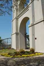 Waco Suspension Bridge tower