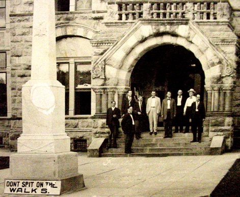 TX - Fayette County Courthouse historic photo