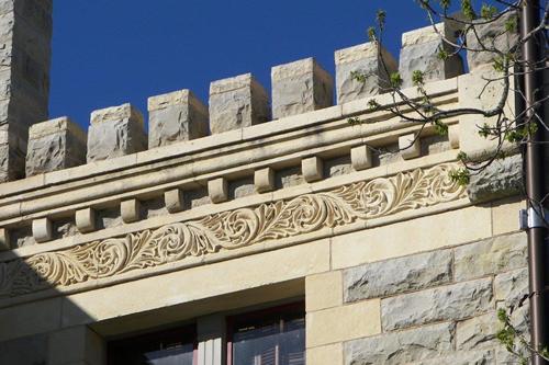 TX - Fayette County Courthouse architectural details