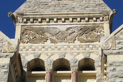 La Grange TX - Fayette County Courthouse architectural details