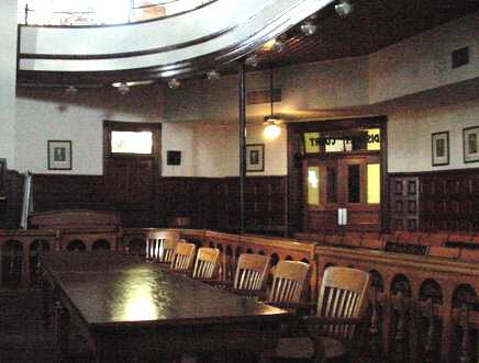 Courtroom, Fayette County Courthouse