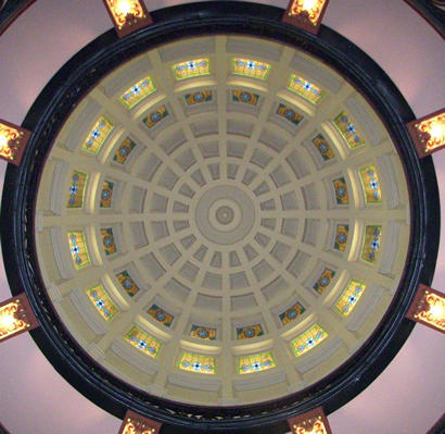 Marshall TX - Harrison County Courthouse Skylight