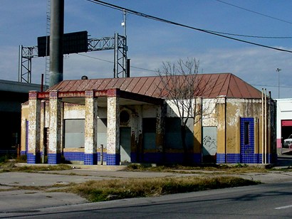 Humble gas station in San Antonio Texas