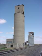 Bautista, TX grain elevators