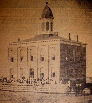 1882 Tom Green County courthouse,  Ben Ficklin , Texas