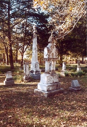 Harvey Moore grave, Moore faimily plot, Boonviile Cemetery, Texas