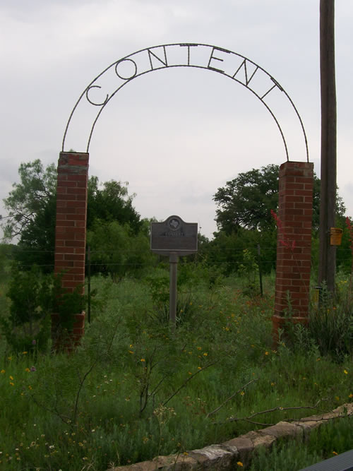 Content Cemetery, Content Texas