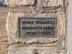 1938-1940 WPA plaque