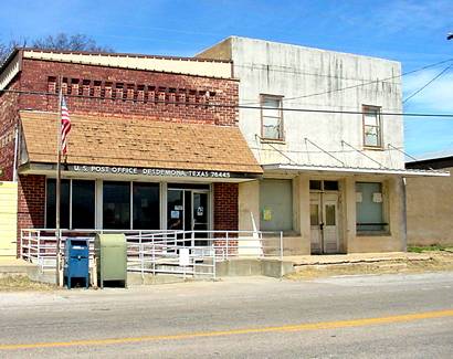 Post Office in Desdemona Texas