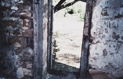 Frio TownT X - 1872 Old Frio County Jail interior