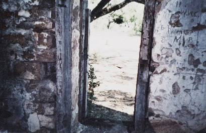 Frio Town TX - 1872 Old Frio County Jail Interior