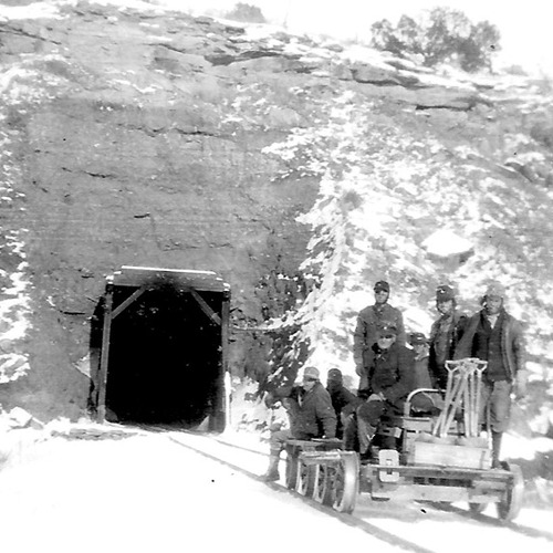 Quitaque Canyon TX - Clarity Tunnel and Section Crew close up