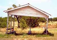 shrine in cemetery
