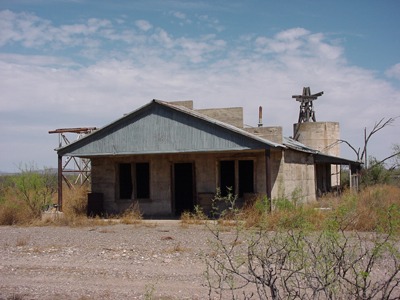 Former store in Hovey, Texas