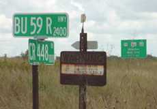 signposts