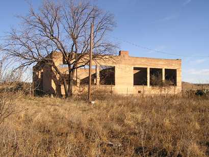 Maverick Texas schoolhouse