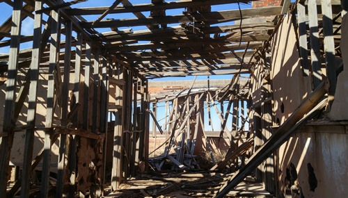 Borden County Mesquite TX Abandoned  school