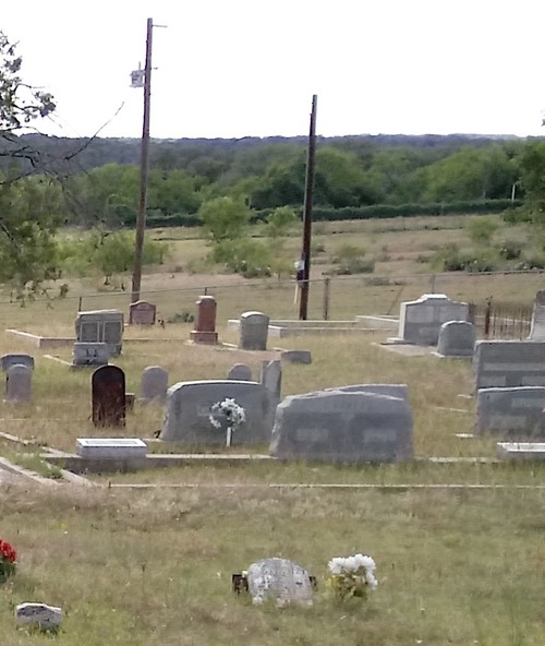 Oxford TX - Llano County  Oxford Cemetery  tombstones