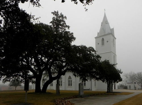 Panna Maria TX -  Immaculate Conception Church & Penna Maria Oaks