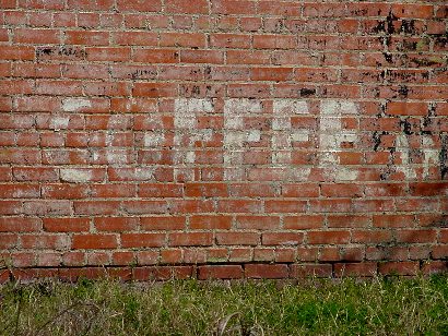 Perry Texas - Coffee Ghost Sign