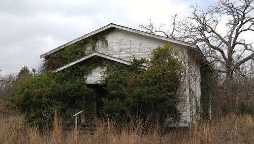 Pickens, Texas - abandoned church 